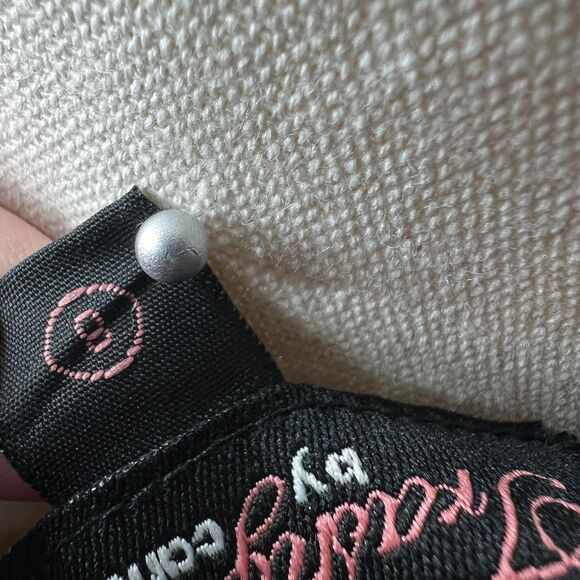 Trashy Diva by Candice Gwinn | Short Black Rayon Skirt | High Waist | Sz 8 - Picture 6 of 6